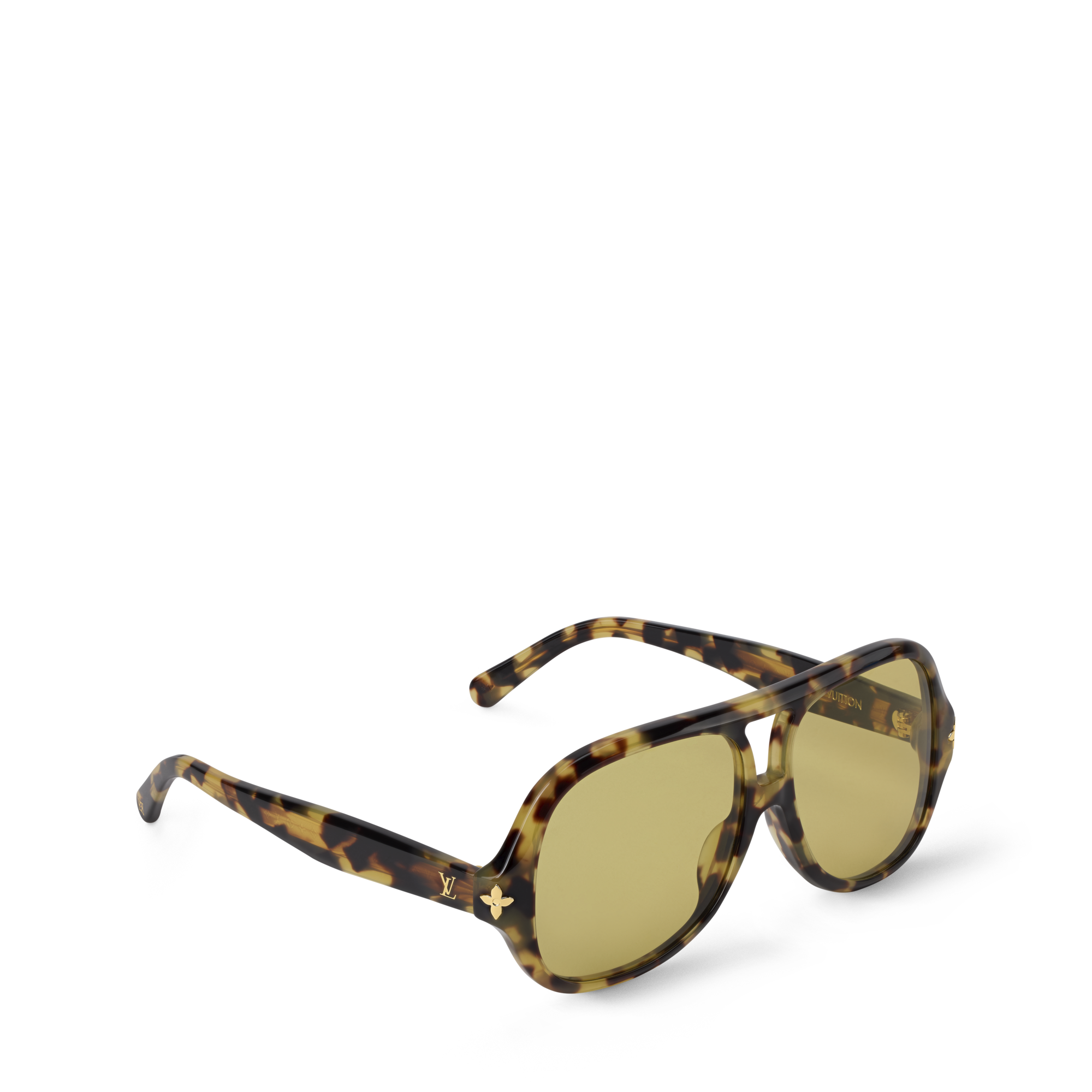 LV Aura Flower Square Pilot Sunglasses S00 - Accessories Z3475W